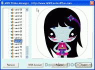 MSN Winks Manager screenshot